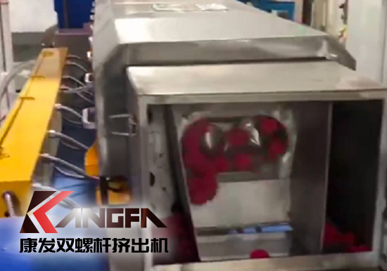 康發(fā)雙螺桿擠出機(jī)85-200電纜料生產(chǎn)線 PLC控制 維護(hù)方便 效率更高 設(shè)計合理 使用范圍廣泛